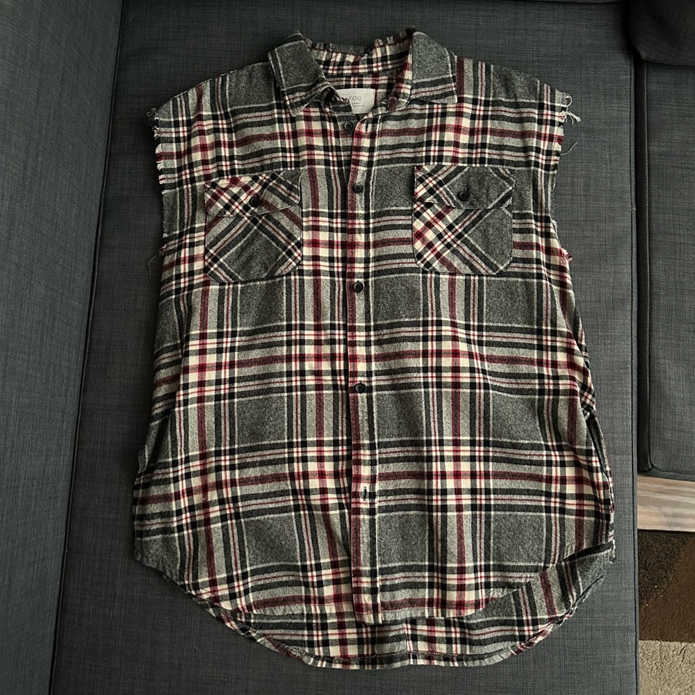 Fear of God Sleeveless Flannel